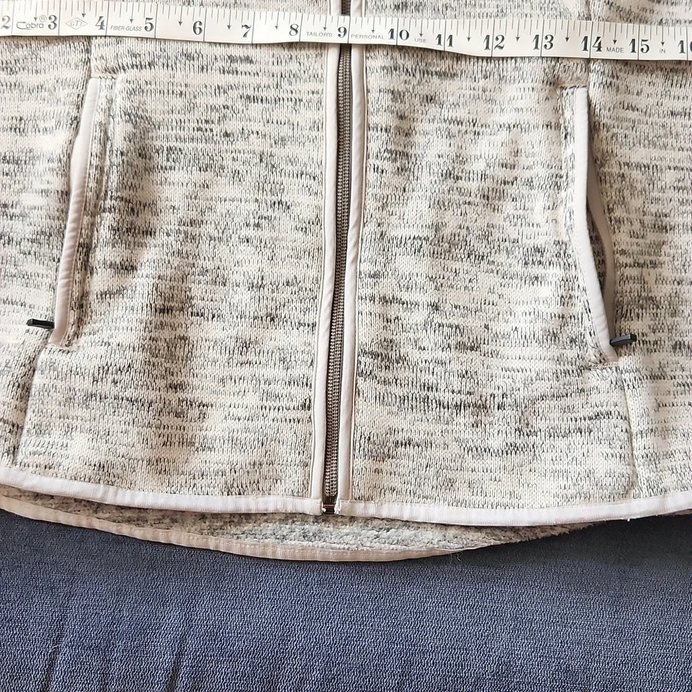 KUHL Ascendyr Flece Gray/white  Hoodie Wirh Zippered Pockets Size S Women's - Picture 13 of 16